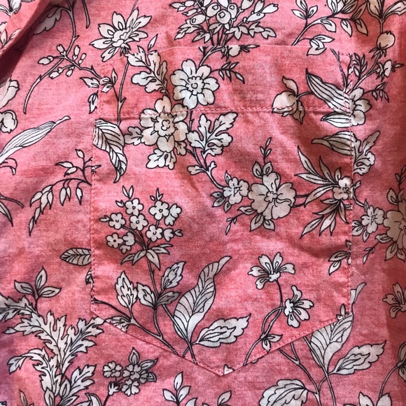 GAP Floral Button-up Shirt - Picture 2 of 3